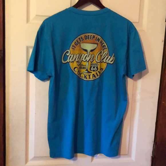 Canyon Club Williams AZ Blue T-Shirt Mens Large L - Picture 8 of 12